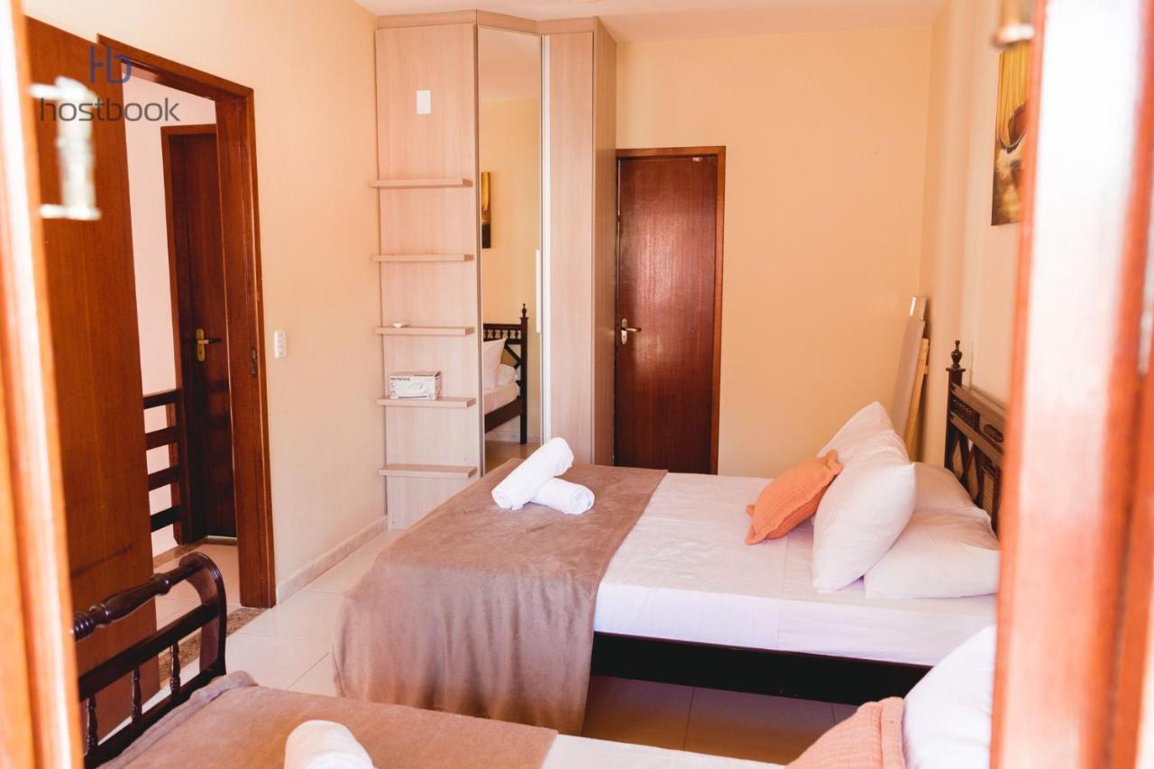 Casa A 400 M Da Praia Do Centro - Wifi 200Mb - Garagem - Tv 500 Canais - 2 Quartos - Cozinha Equipada - Churrasqueira Villa Rio das Ostras Bagian luar foto
