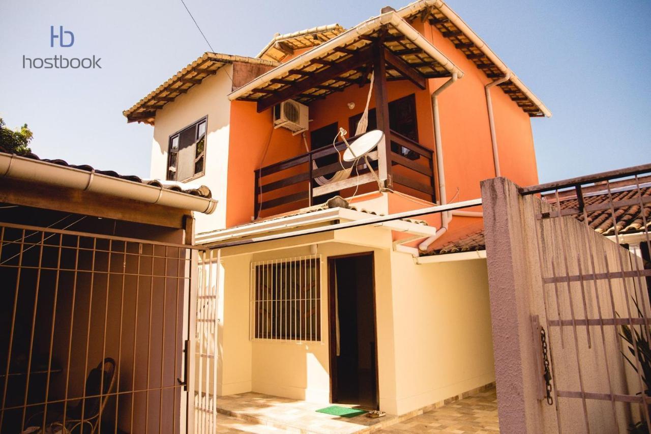Casa A 400 M Da Praia Do Centro - Wifi 200Mb - Garagem - Tv 500 Canais - 2 Quartos - Cozinha Equipada - Churrasqueira Villa Rio das Ostras Bagian luar foto