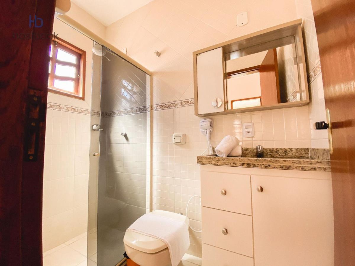 Casa A 400 M Da Praia Do Centro - Wifi 200Mb - Garagem - Tv 500 Canais - 2 Quartos - Cozinha Equipada - Churrasqueira Villa Rio das Ostras Bagian luar foto